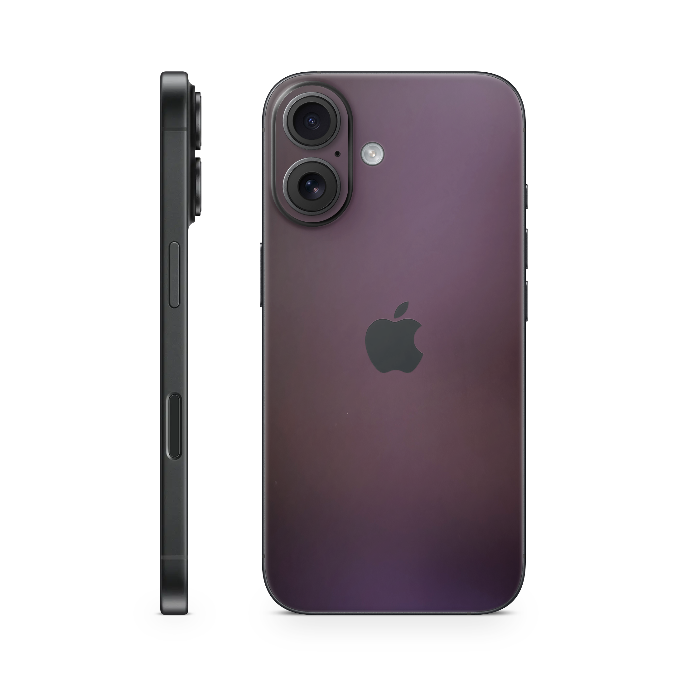 iPhone 16 Skin Purple Black