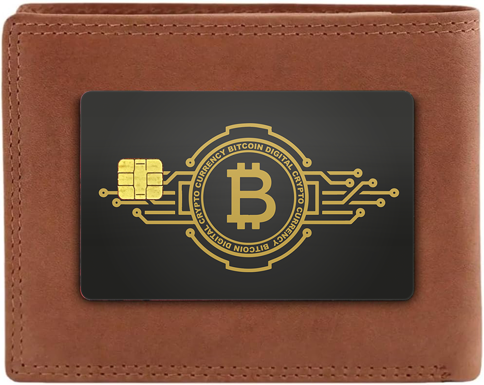 Cartes de crédit EC Skin Bitcoin