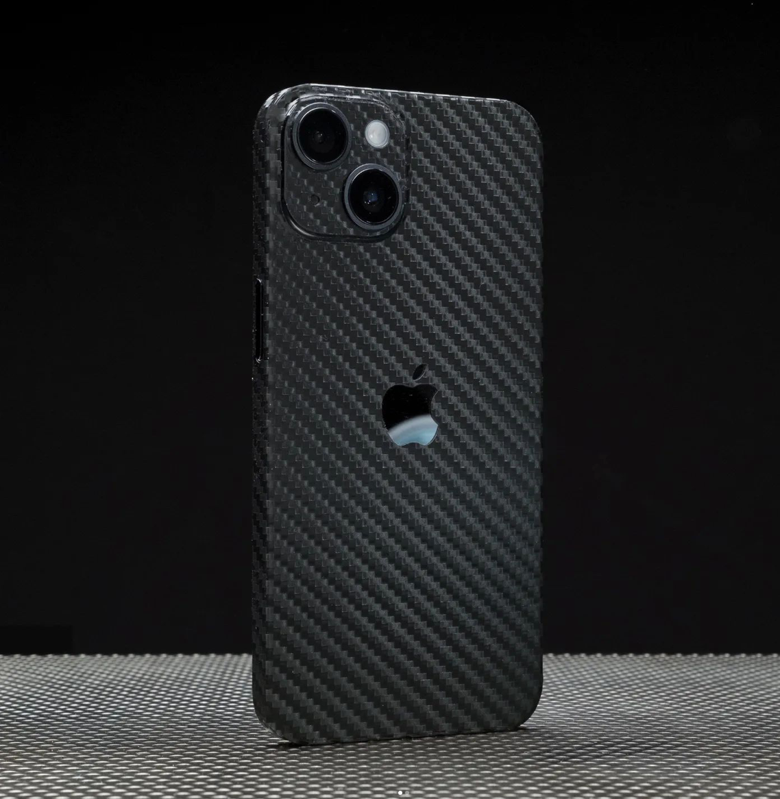 iPhone 12 Mini Skin Carbon Schwarz