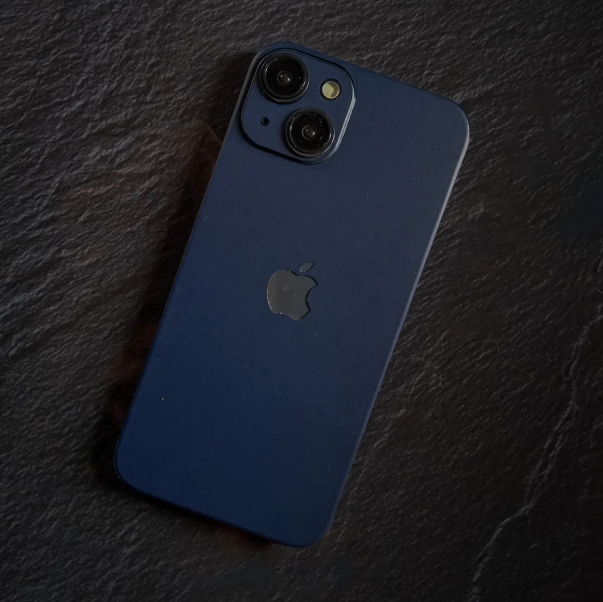 iPhone 14 Skin Matte Dark Navy