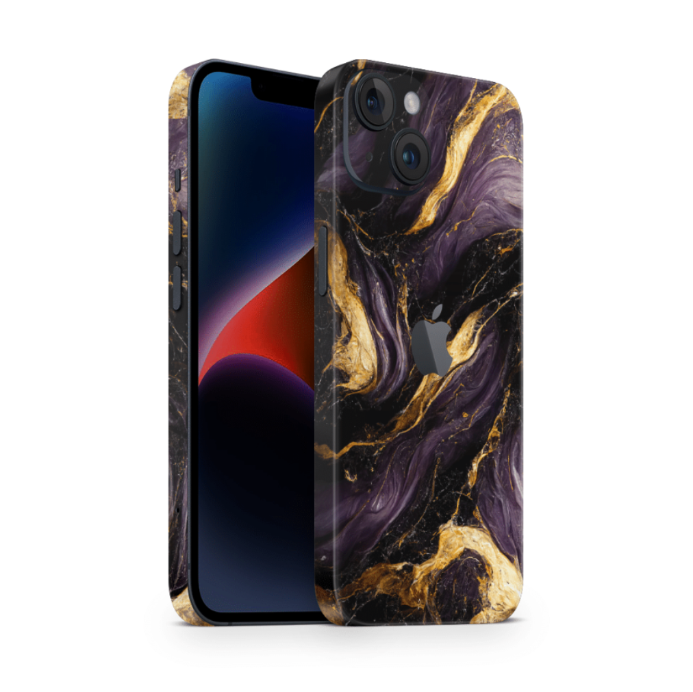 iPhone 15 Plus Skin Luxury Purple