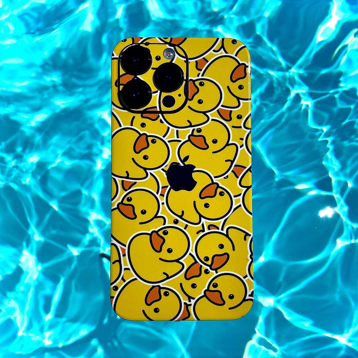 iPhone 12 mini skin duckling