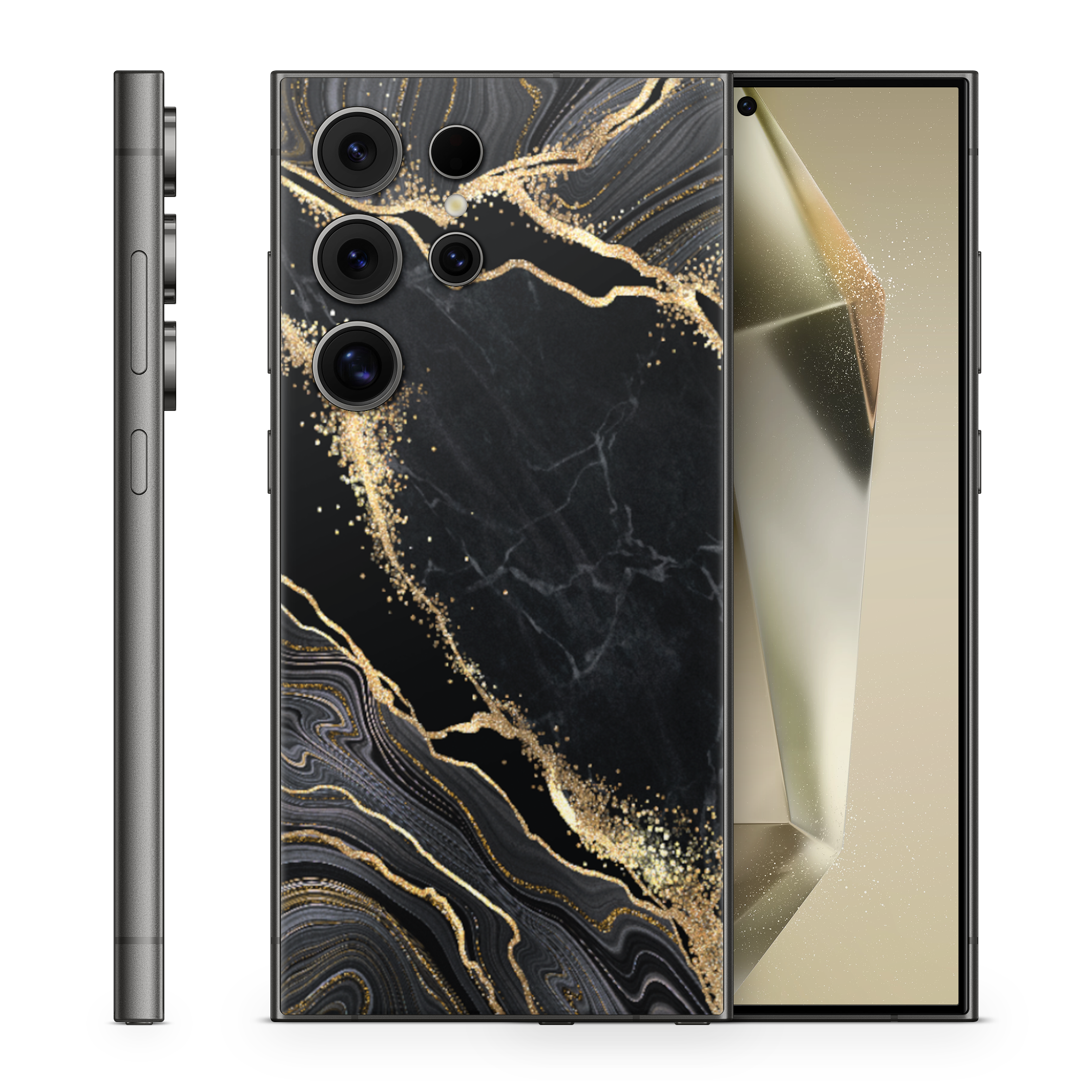 Galaxy S25 Ultra Skin Luxury Black