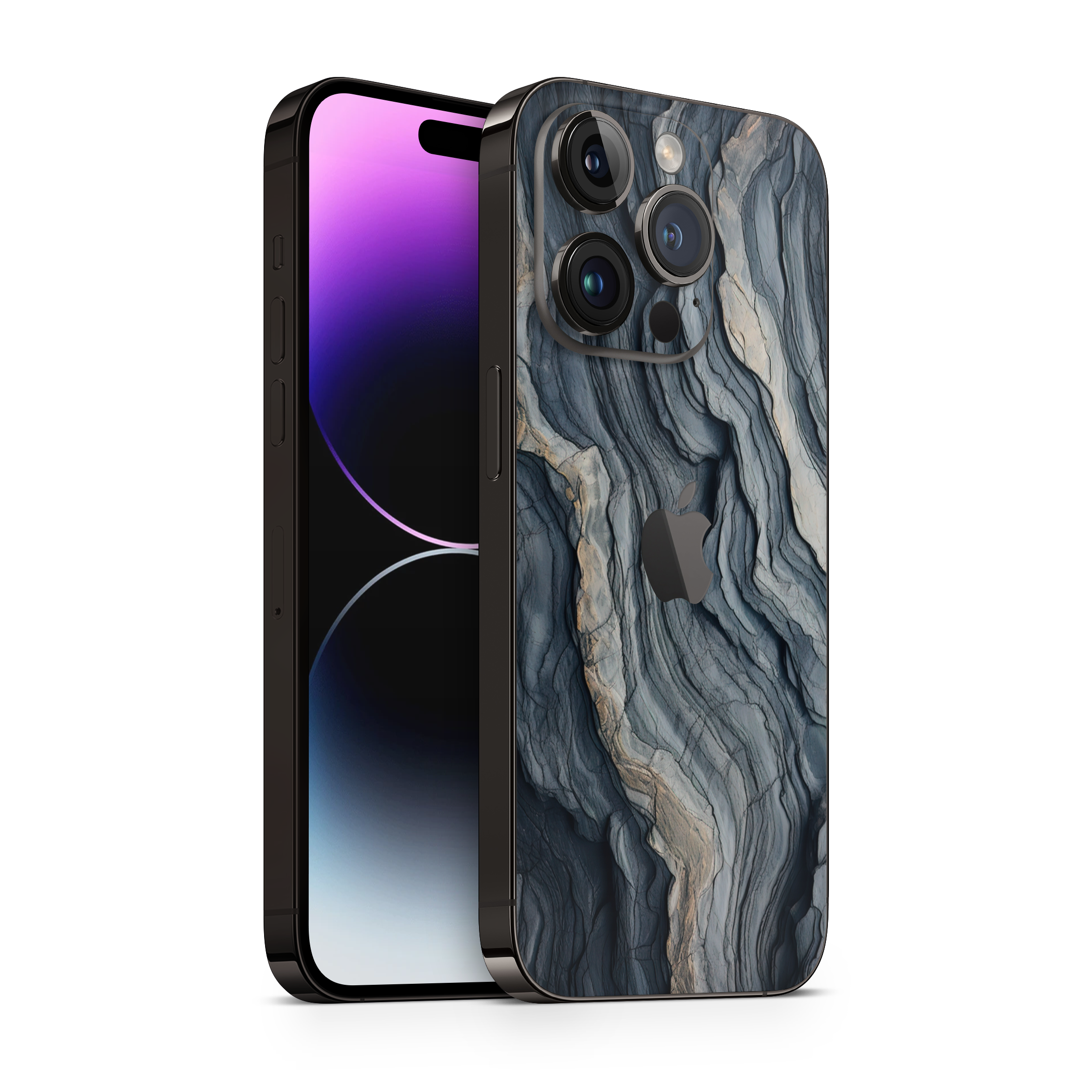 iPhone 16 Pro Max Skin Black Rock