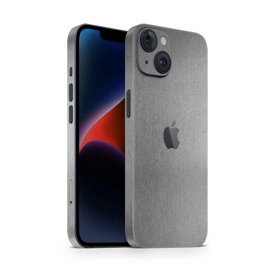 iPhone 13 Skin Brushed Titanium