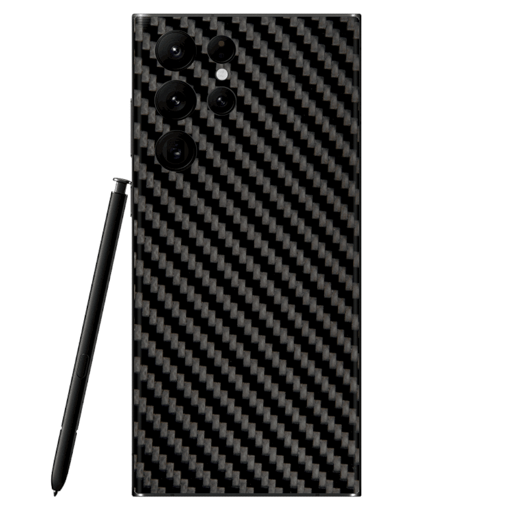 Galaxy S22 Plus Skin Carbon Schwarz