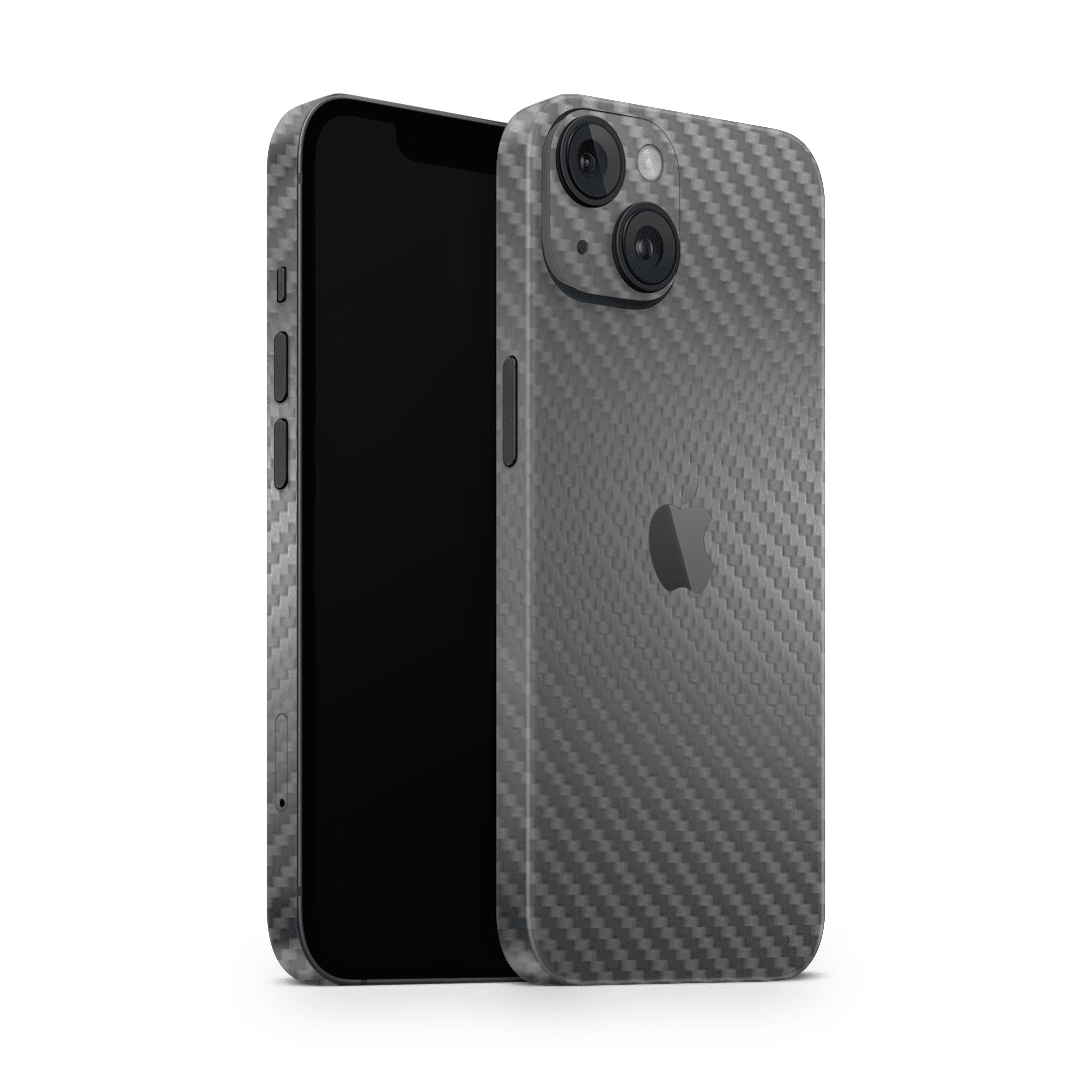 iPhone 15 Plus Skin Carbon Anthrazit