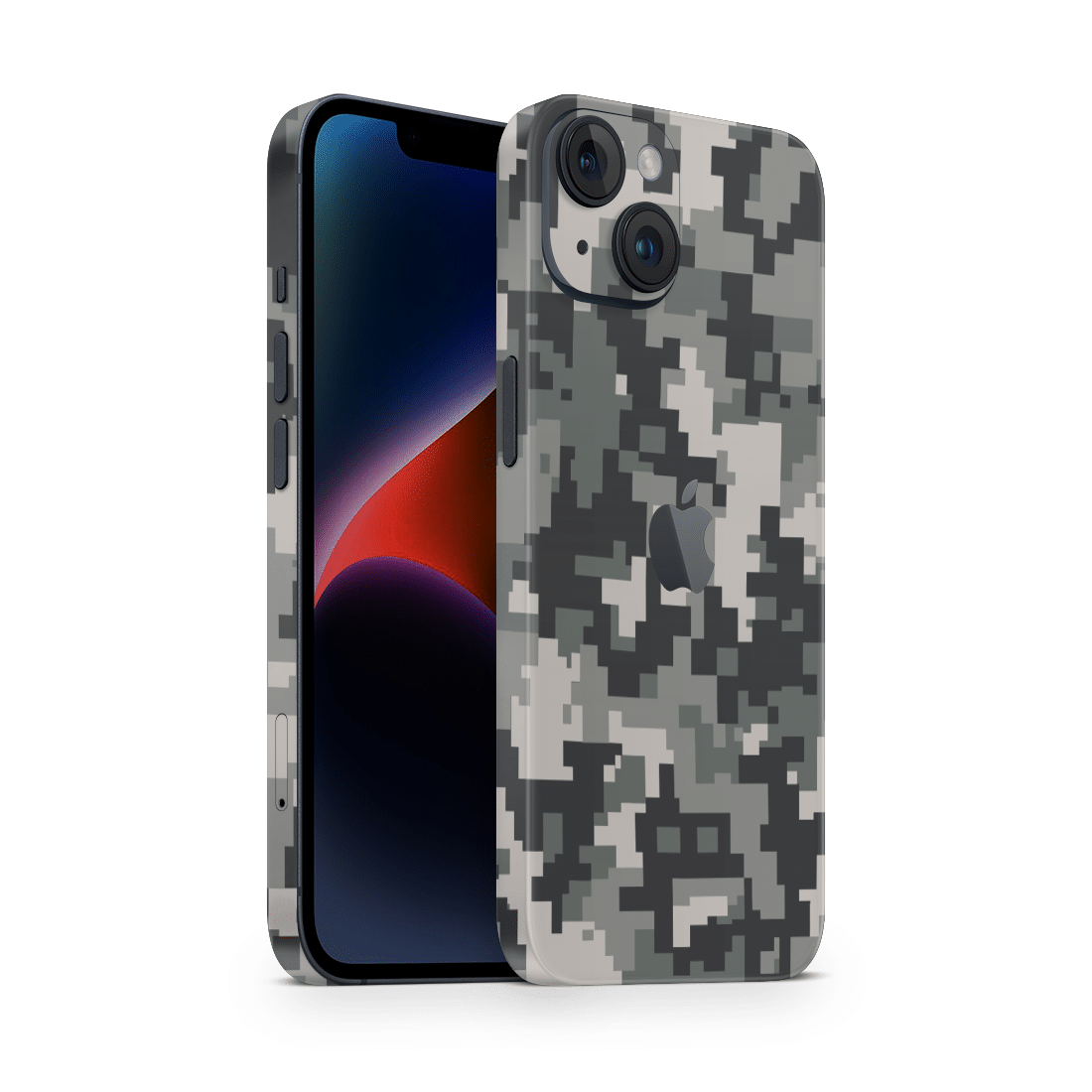 iPhone 15 Plus Skin Digital Camo