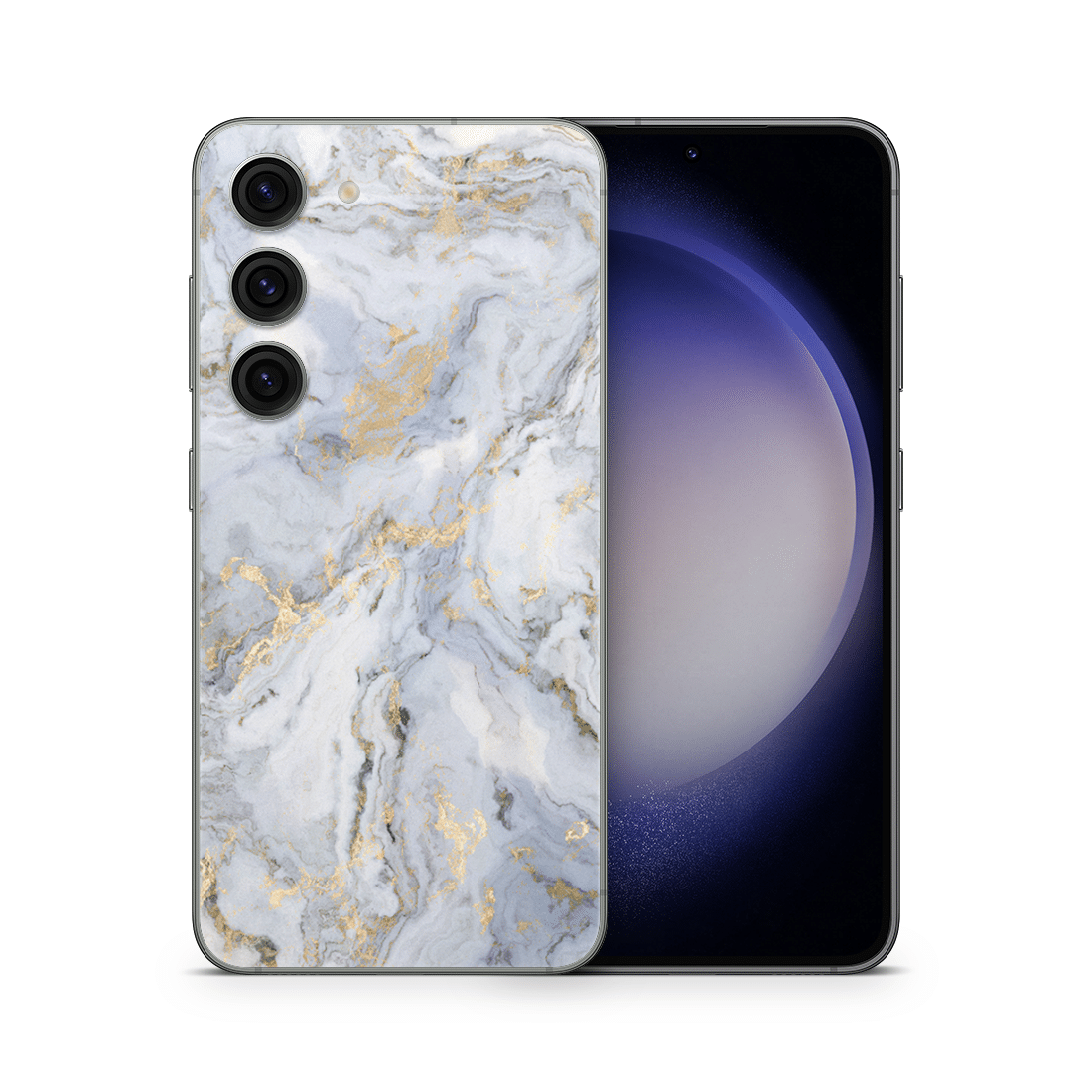 Galaxy S23 Plus Skin Gold Marble