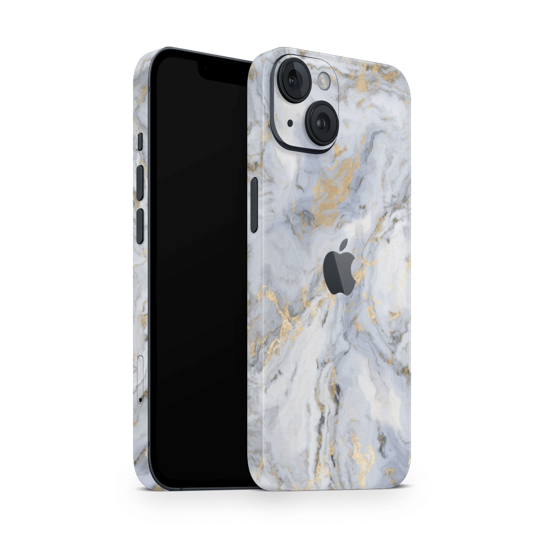 iPhone 14 Skin Gold Marble