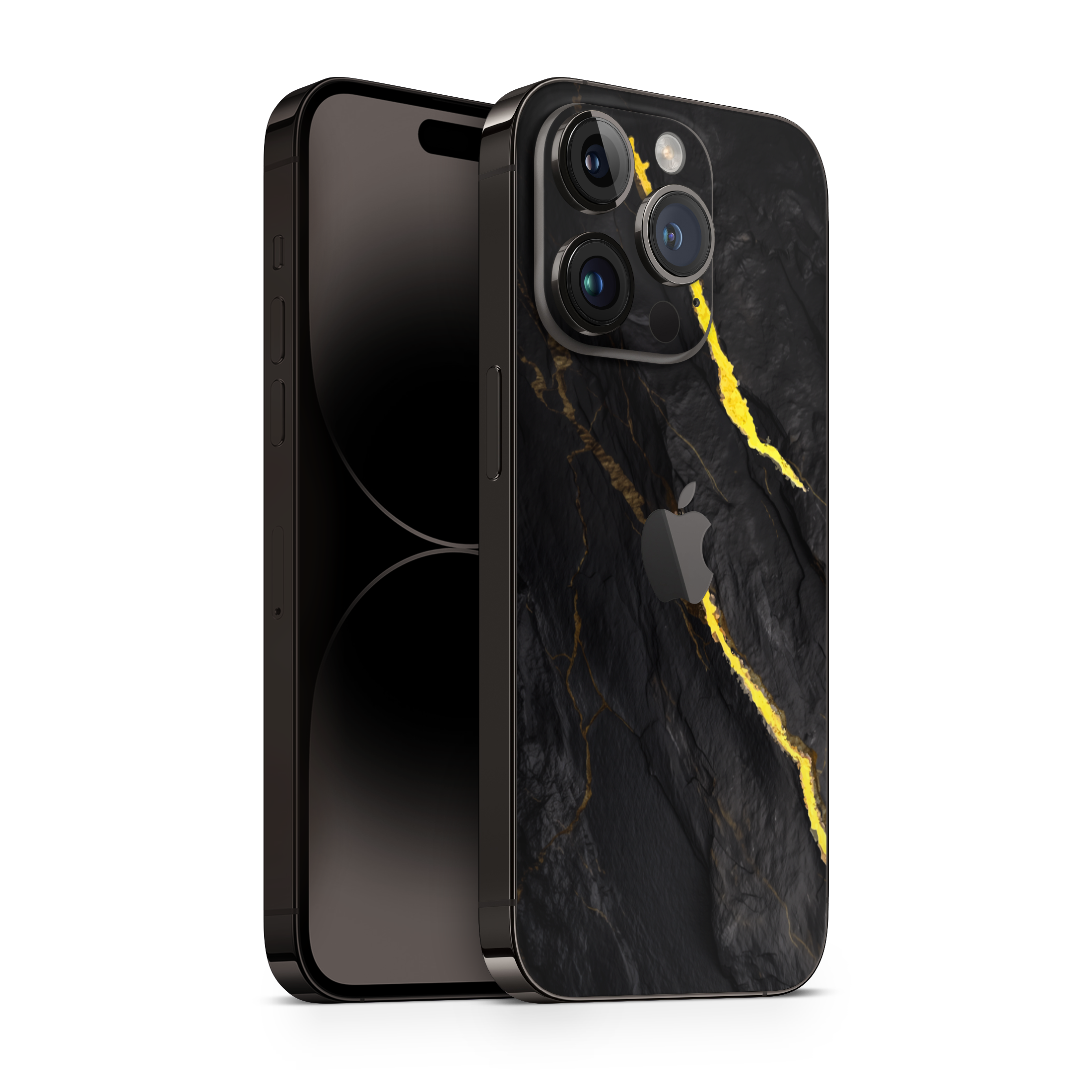 iPhone 16 pro max skin con miniera d'oro 24k