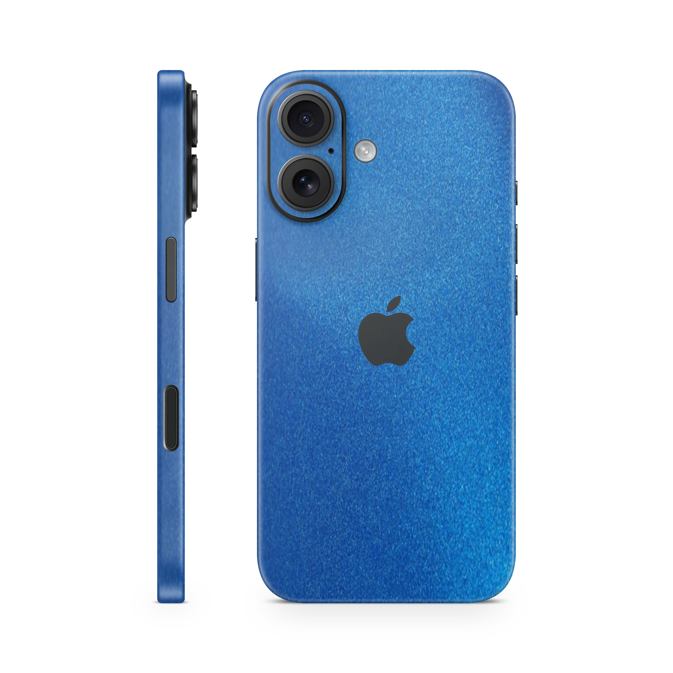 iPhone 16 Plus Skin Matt Blue Metallic