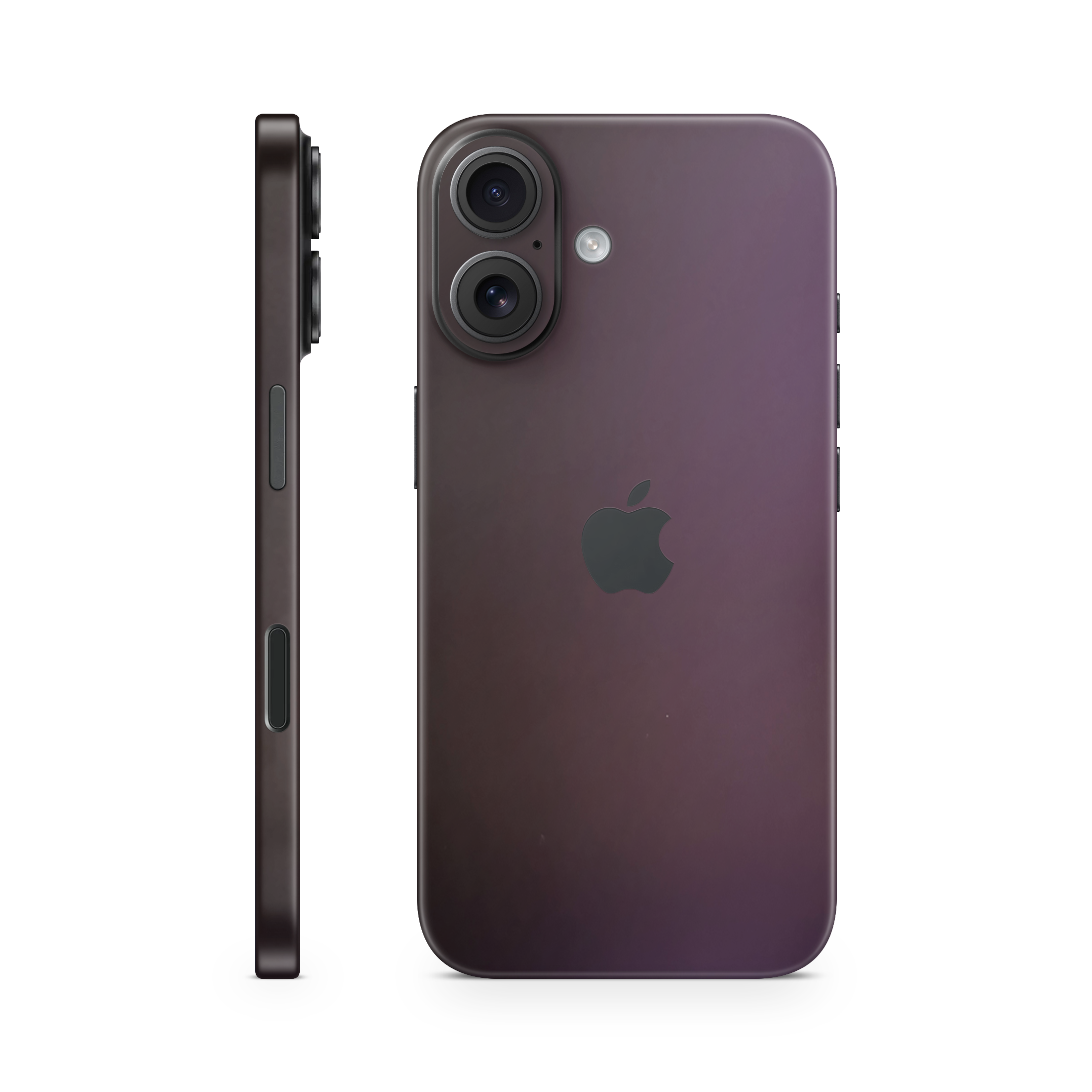 iPhone 16 Skin Purple Black