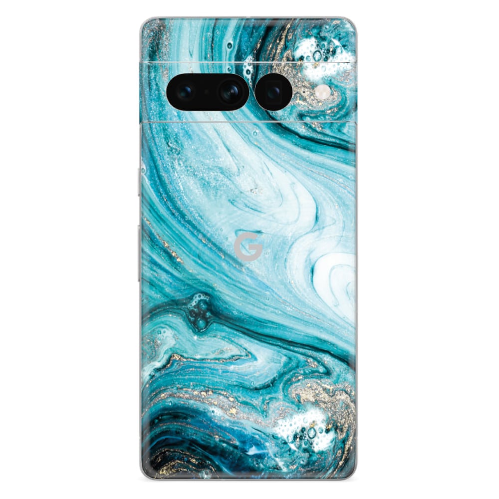 Google Pixel 7a Skin Liquid Bleu