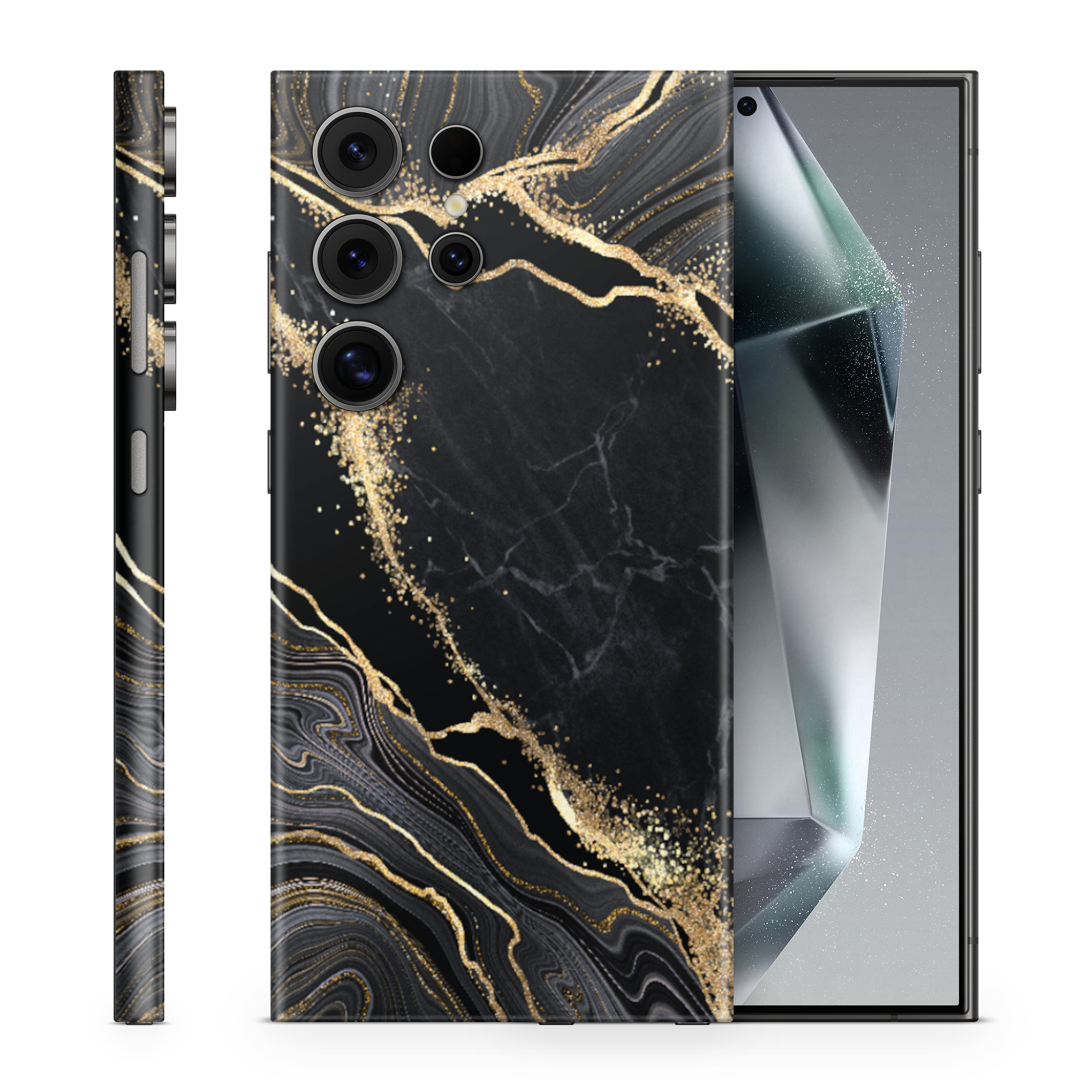 Galaxy S25 Ultra Skin Luxury Black