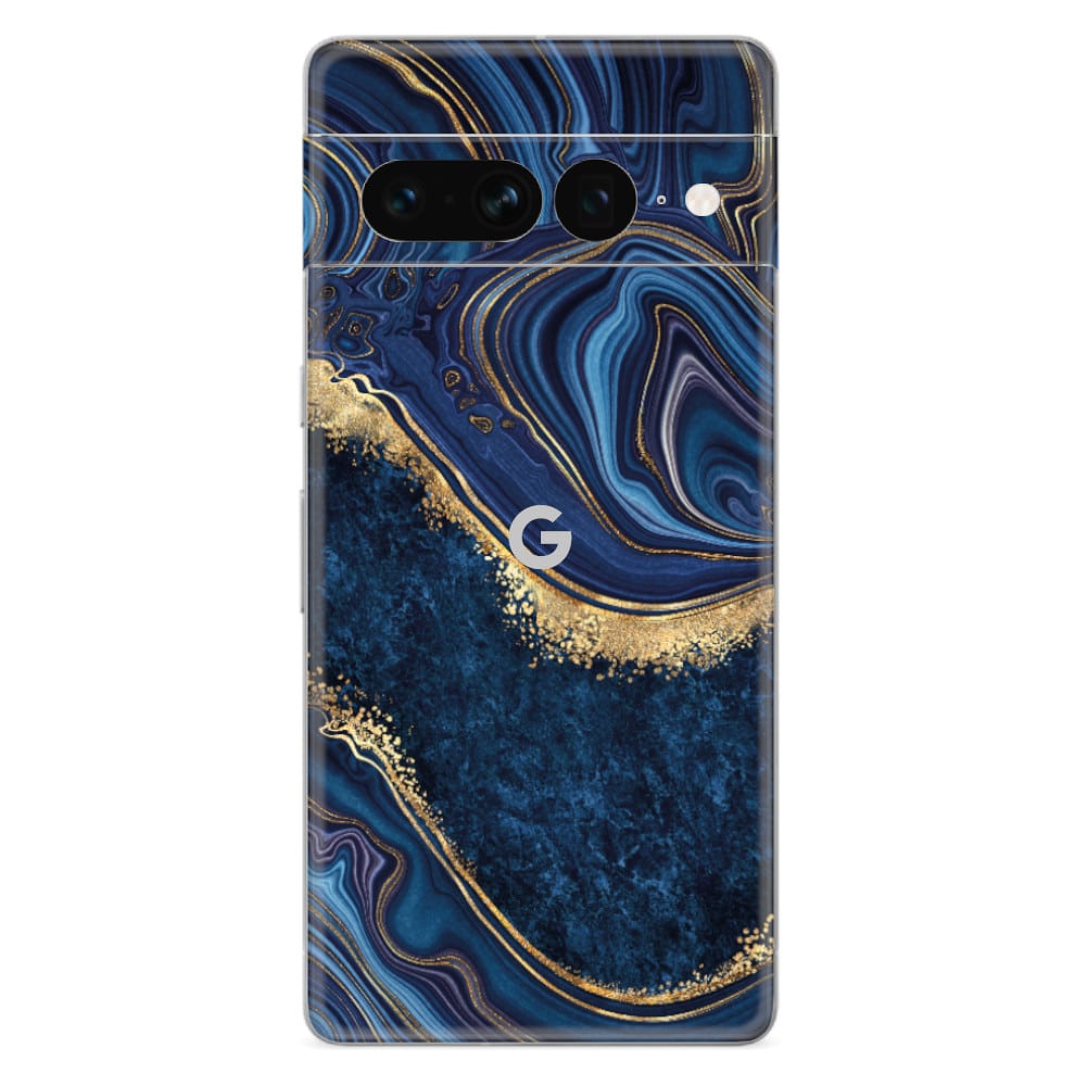 Google Pixel 7a Skin Luxury Bleu