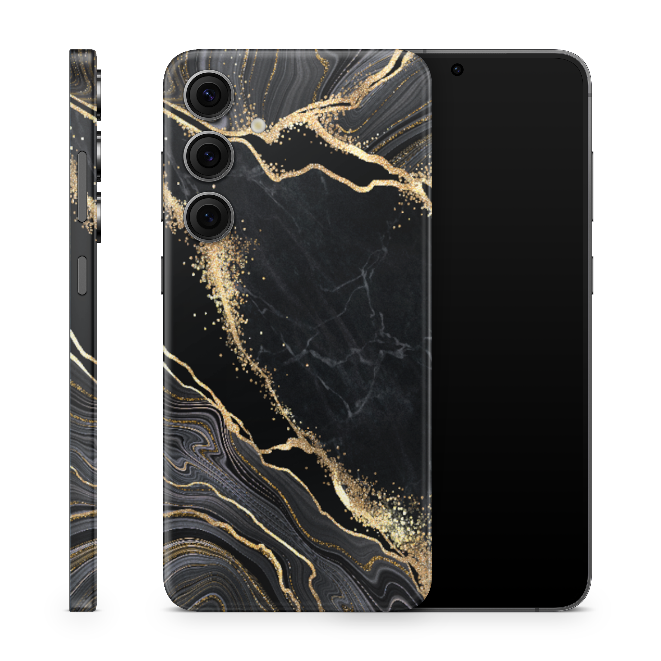 Galaxy S25 Skin Luxury Black