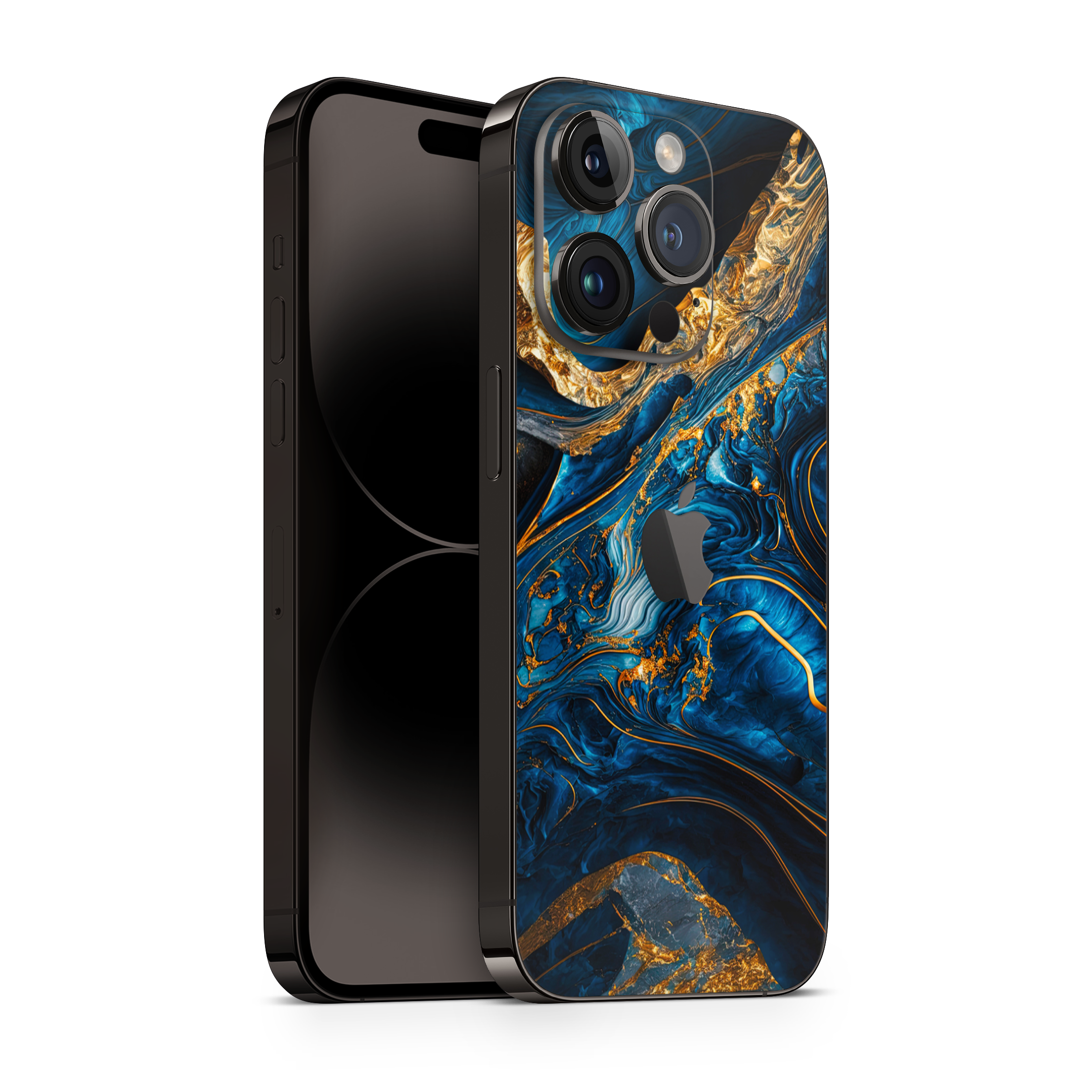 iPhone 16 Pro Max Skin Luxury Blue II