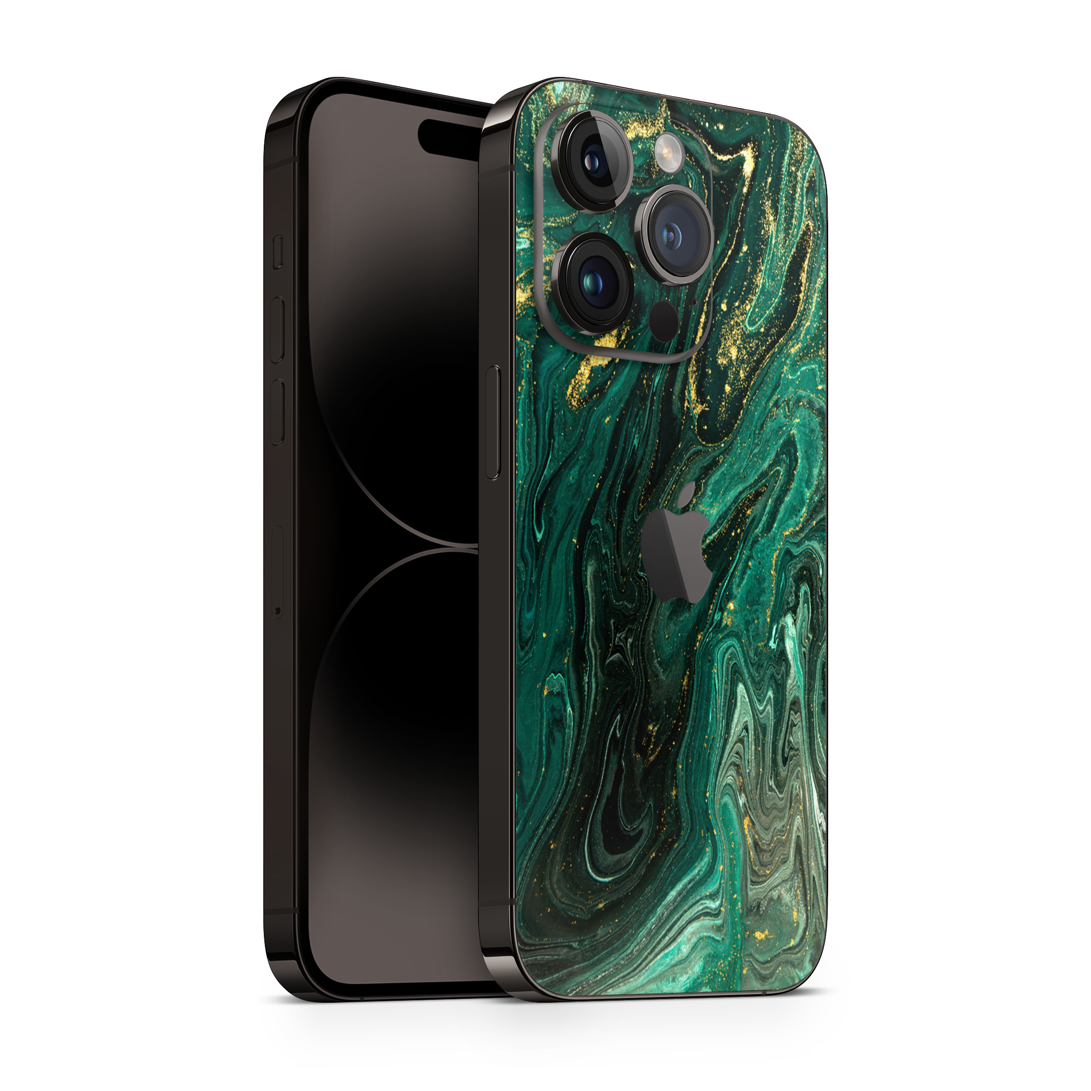 iPhone 16 pro max skin di lusso verde