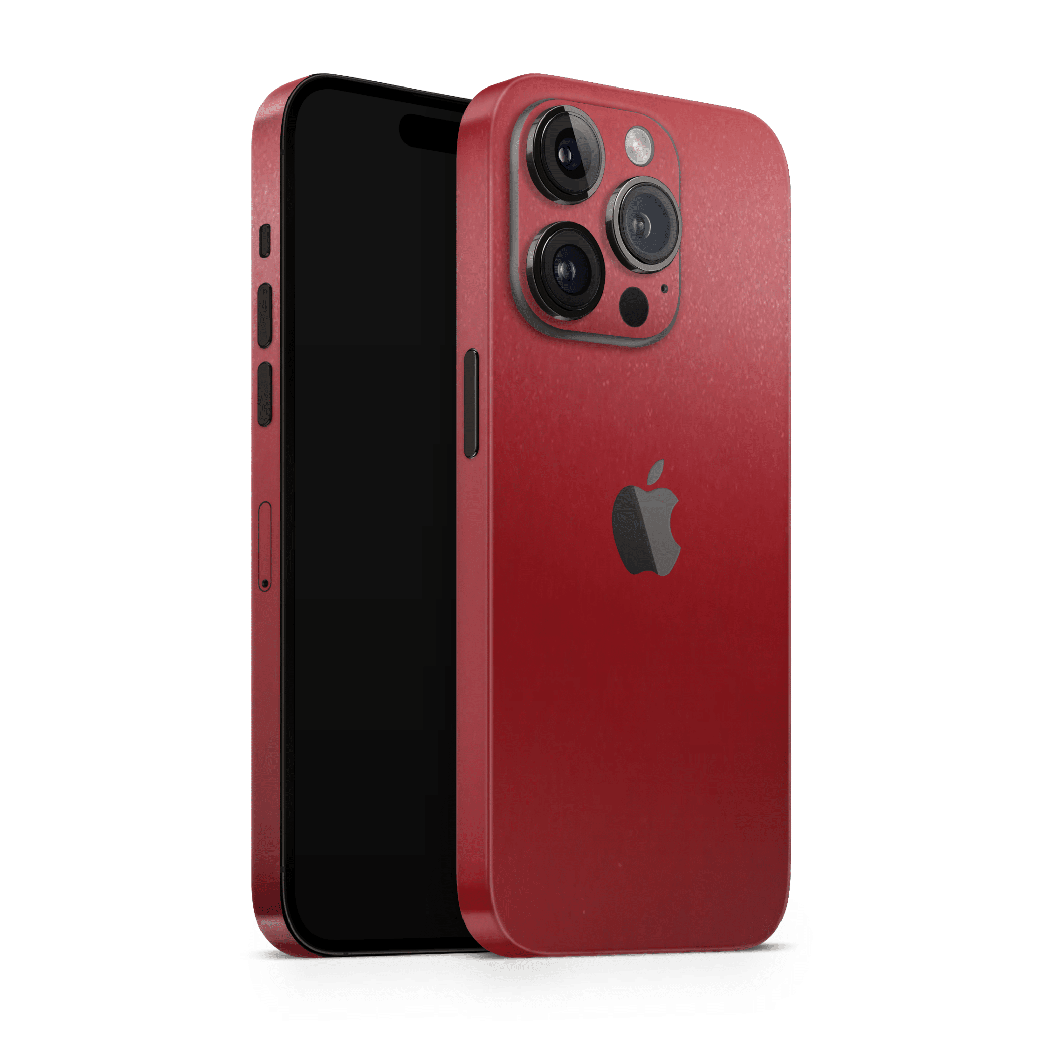 iPhone 14 Pro Skin Matte Red Metallic