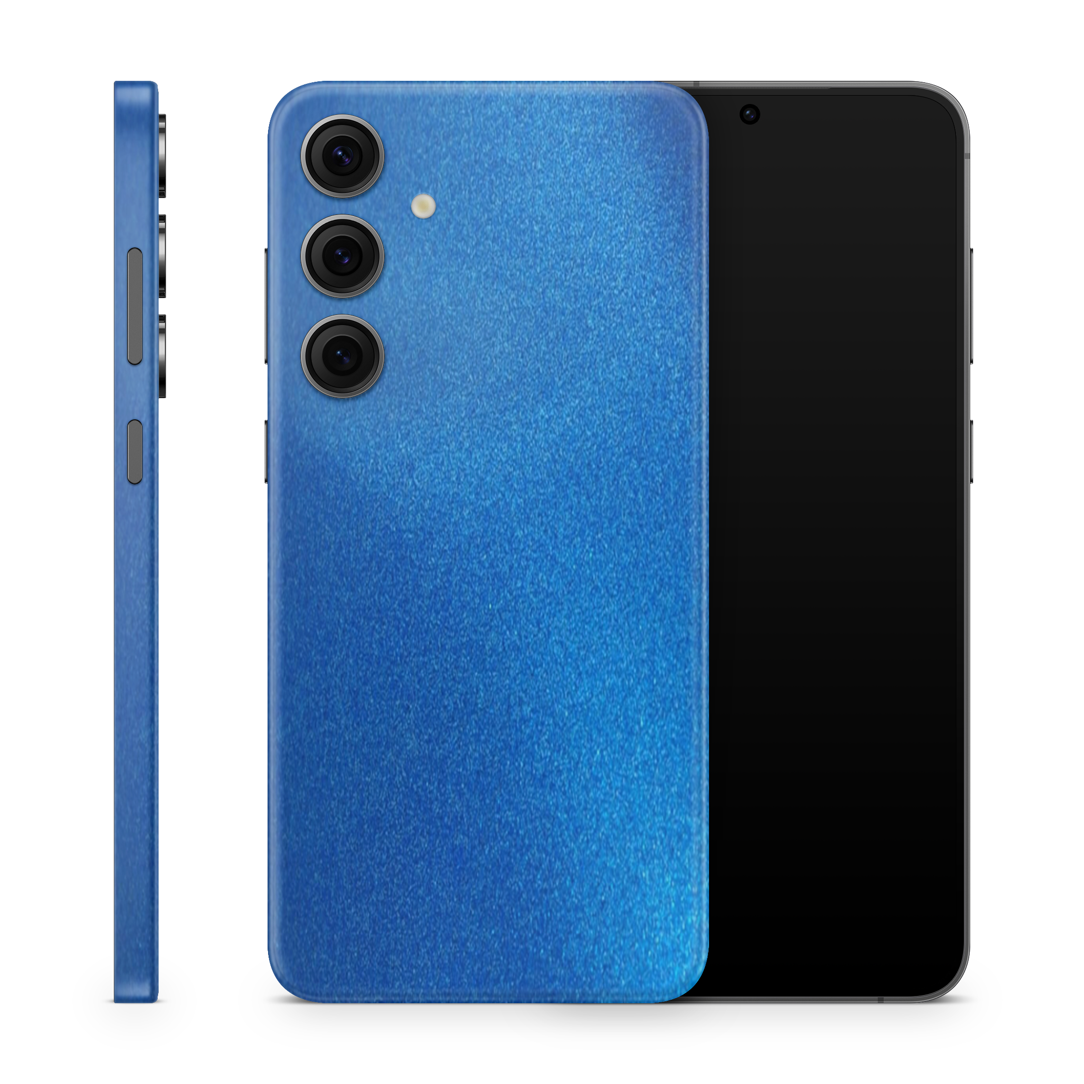 Galaxy S25 Skin Matt Blue Metallic