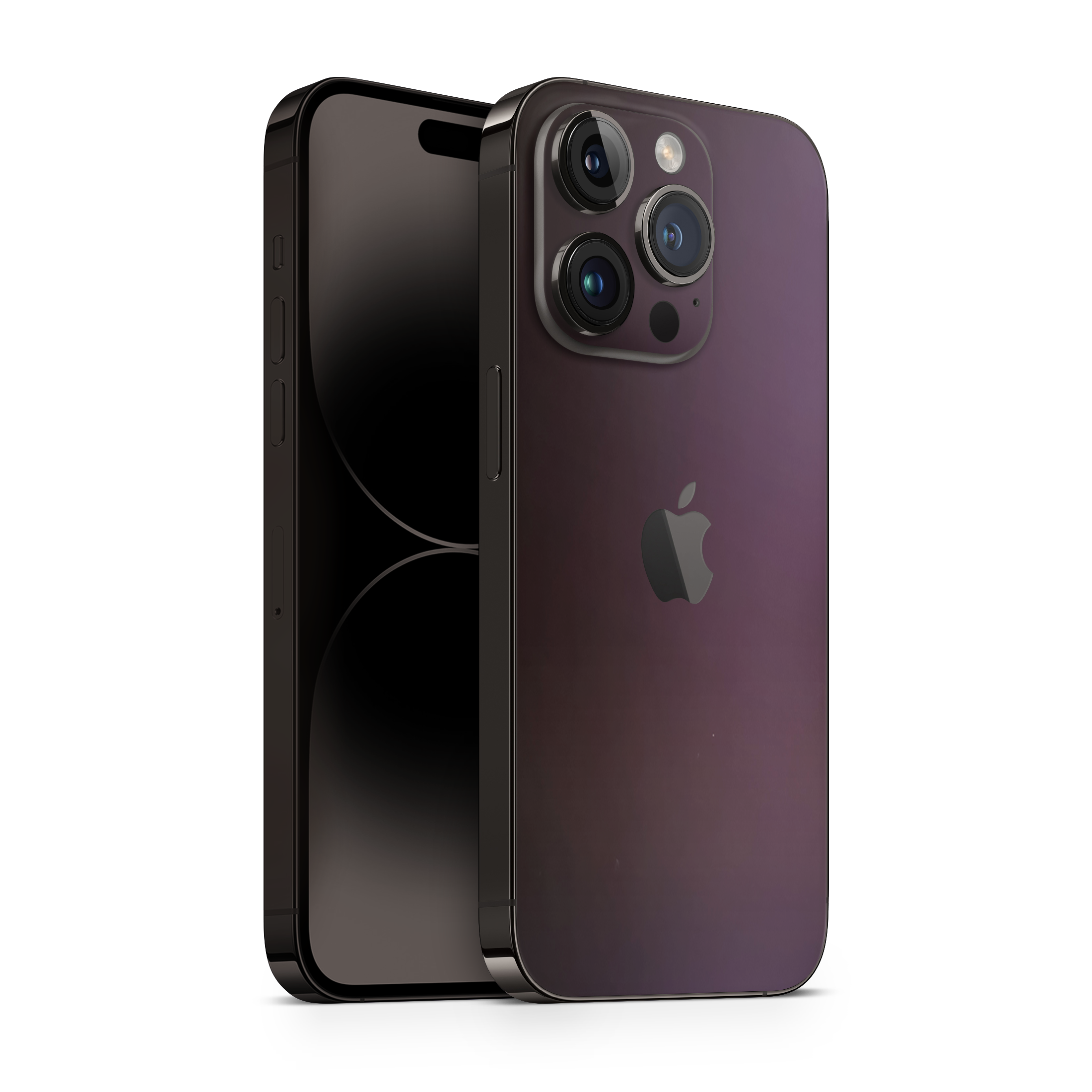 iPhone 16 per pelle viola nero