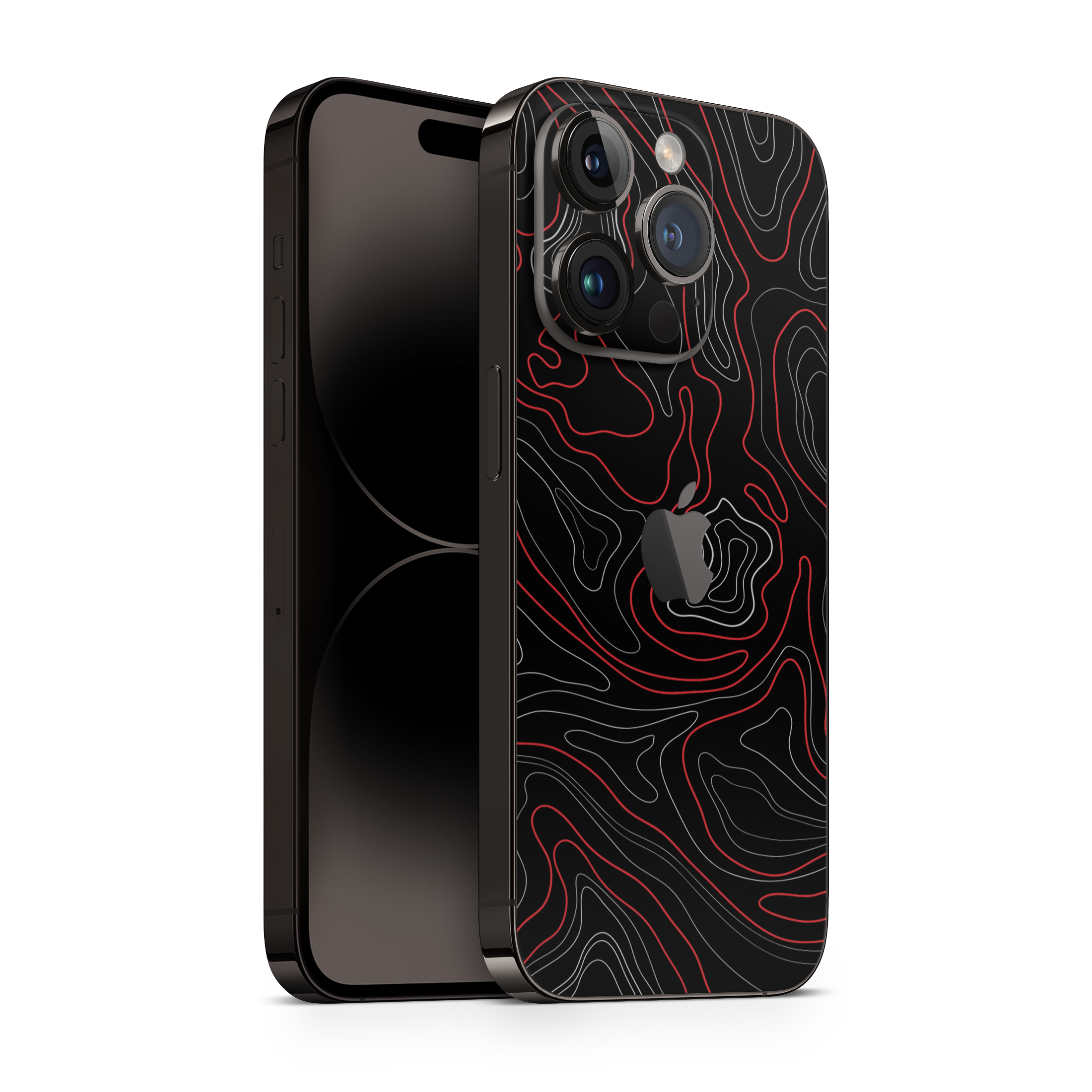 iPhone 16 pro max skin topo rosso opaco