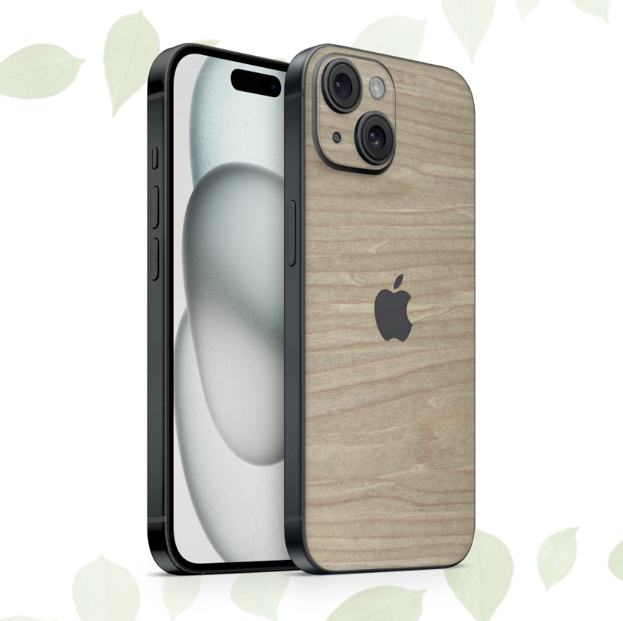 iPhone 13 Skin Holz Zeder